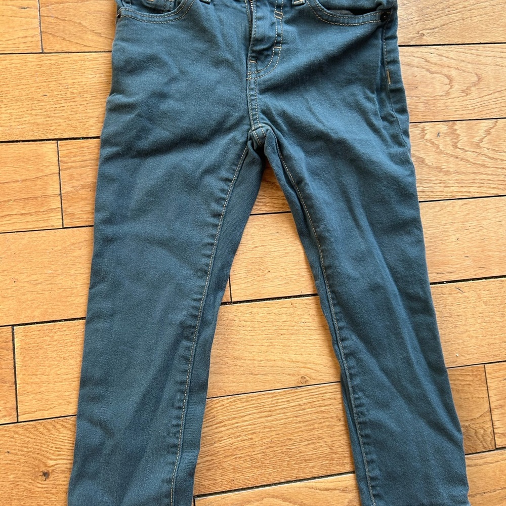 Zara Kids Blue Jeans Modern Straight-Leg